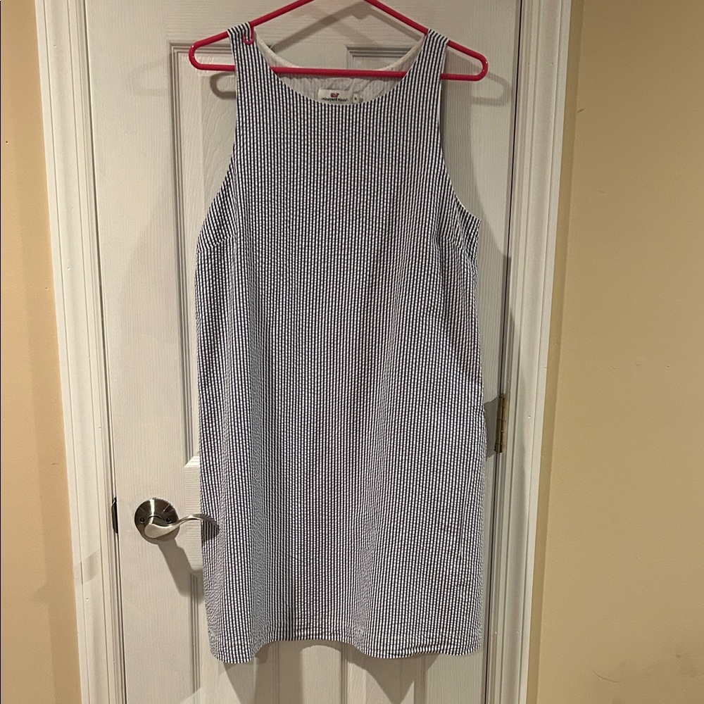 Vineyard Vines seersucker dress size 14